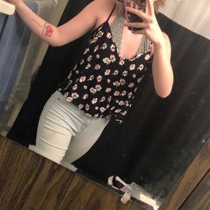Floral tank top